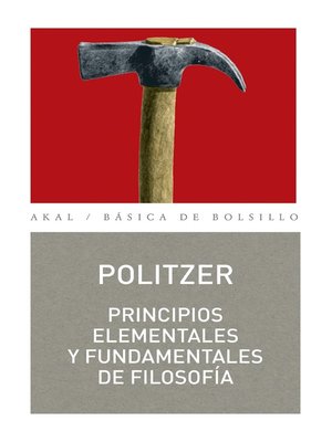 cover image of Principios elementales y fundamentales de filosofía